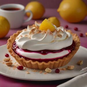 Cranberry Lemon Meringue Pie
