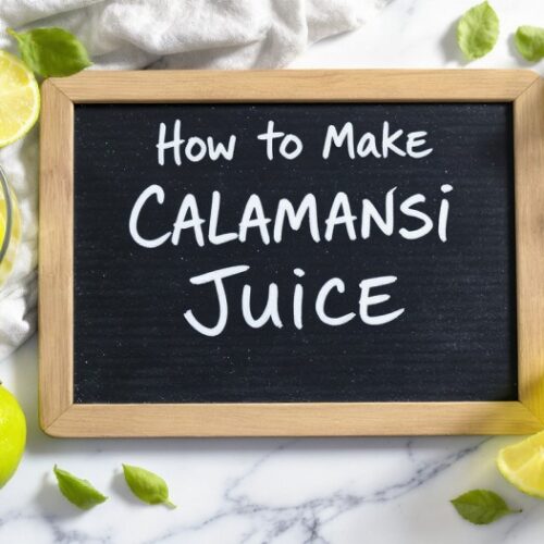 How to Make Calamansi Juice