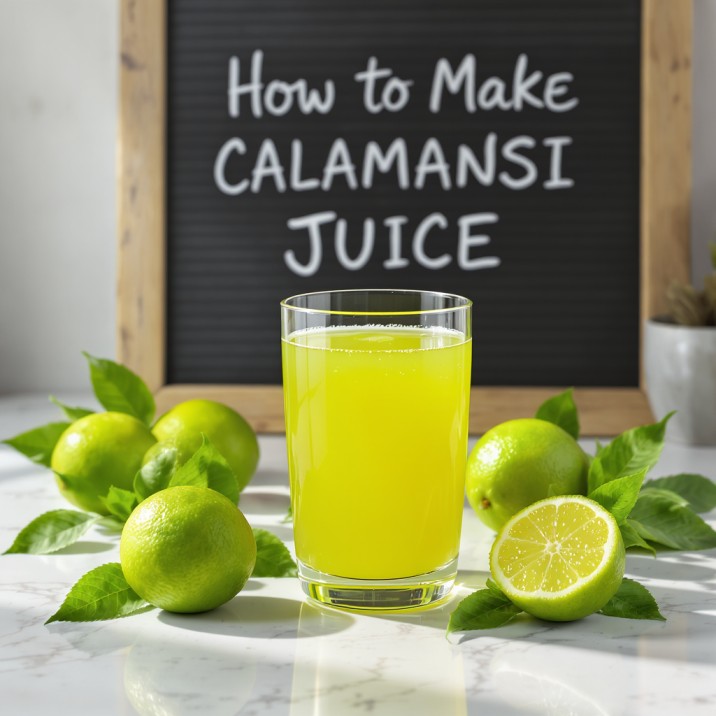 How to Make Calamansi Juice