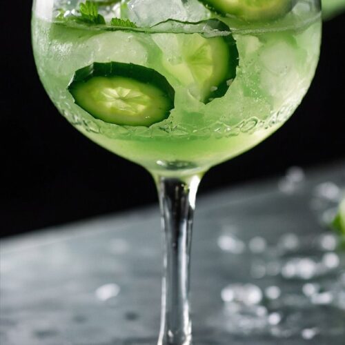 Cucumber Mint Margarita recepie