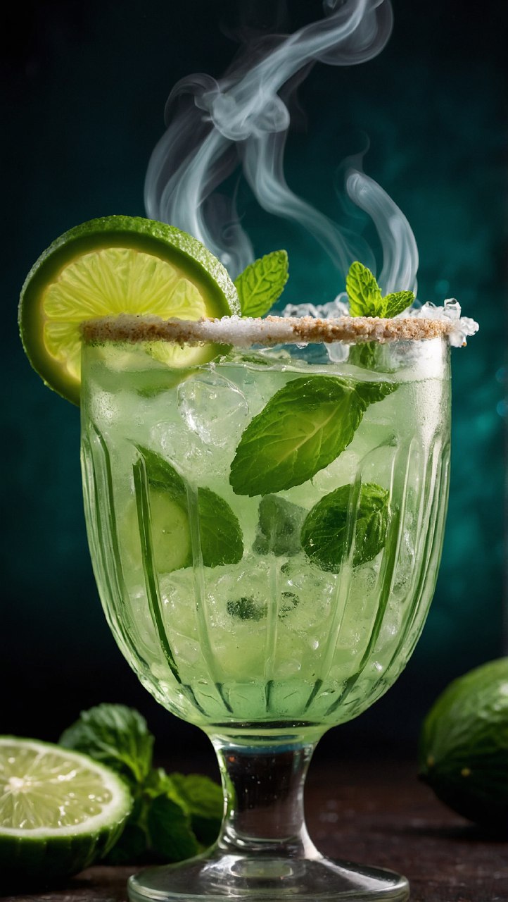 Cucumber Mint Margarita recepie