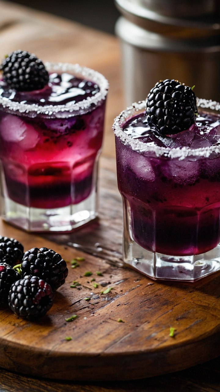 How to make Blackberry Margarita