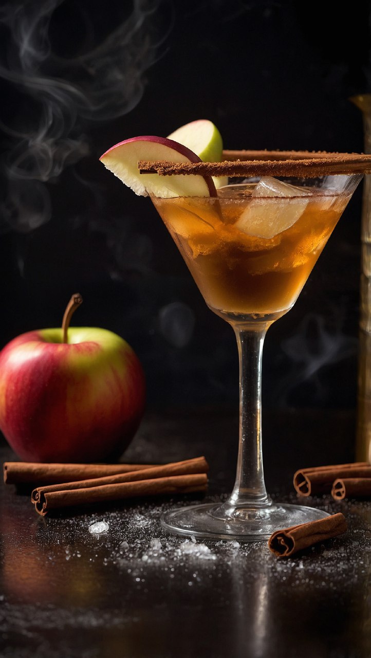 Fall-themed cocktail