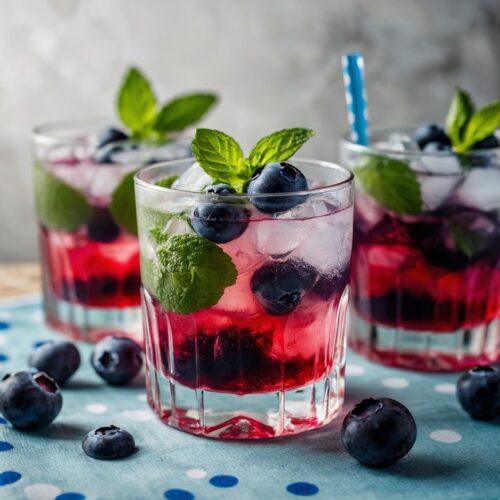 Blueberry Mojito recipe