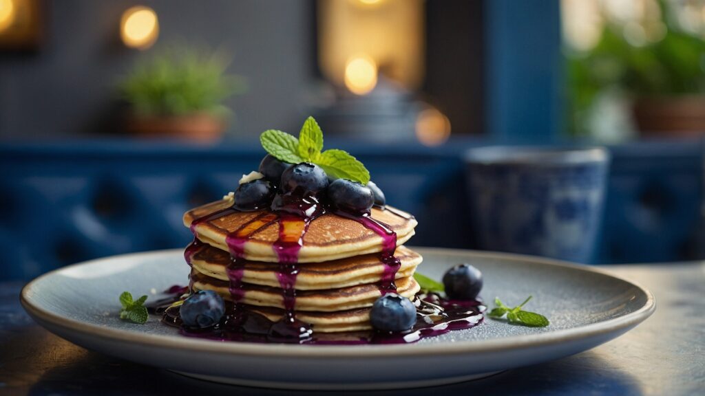 blueberry pancakes