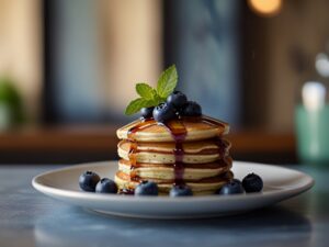 blueberry pancakes