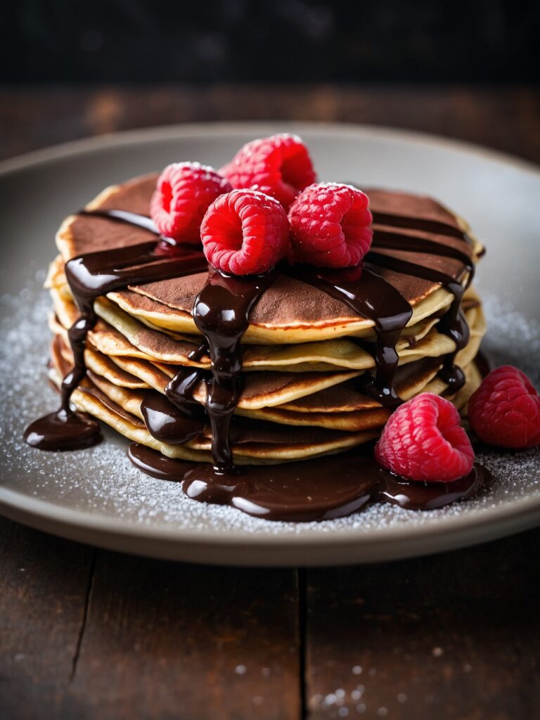 chocolate-buttemilk-pancake