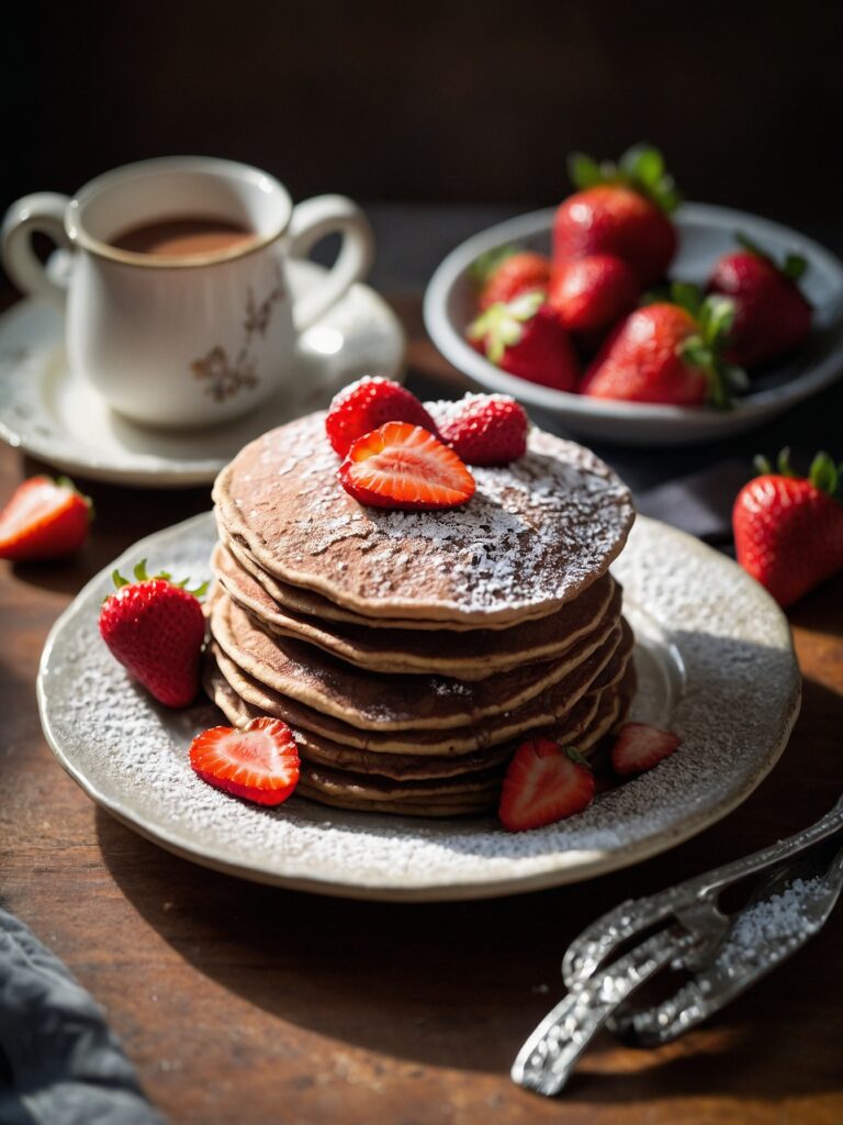 chocolate-buttemilk-pancake