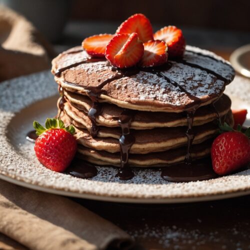 chocolate-buttemilk-pancake