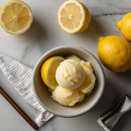 lemon sorbet recipe