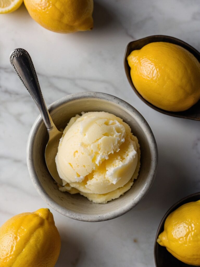 lemon sorbet recipe