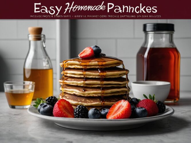 Easy Homemade Pancakes: No Bisquick Needed!