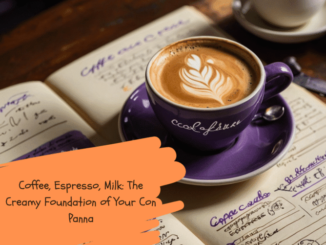 Coffee Espresso Milk: The Creamy Foundation of Your Con Panna