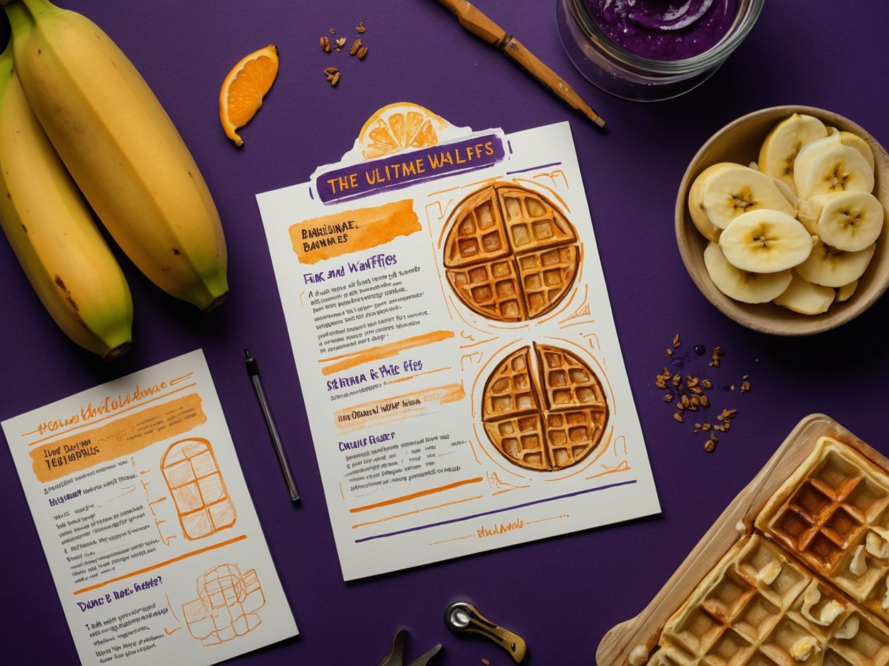 banana waffle recipe