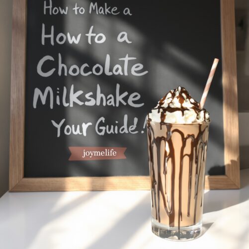 How to Make a Chocolate Milkshake: Your Guide!