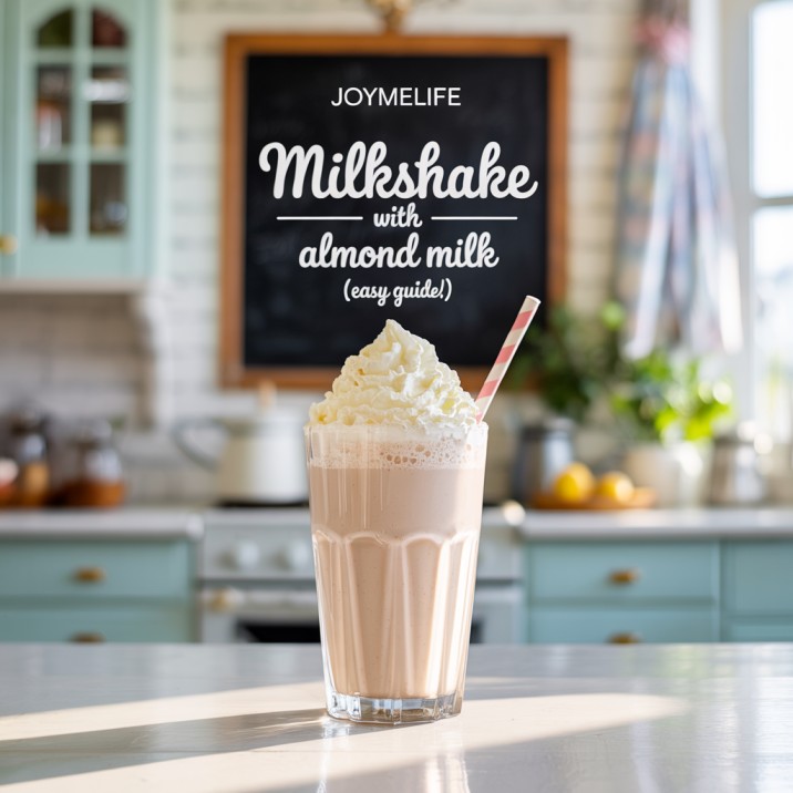 Milkshake with Almond Milk (Easy Guide!)