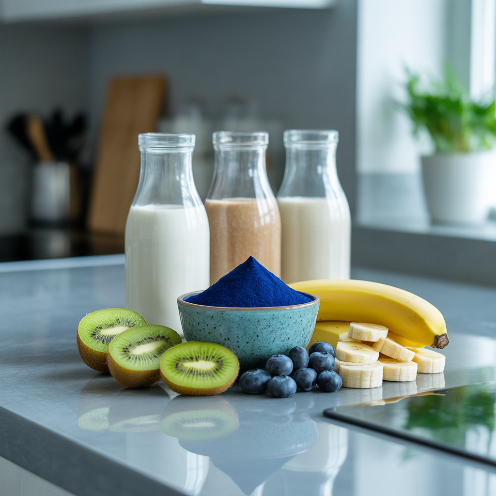 Blue Spirulina Smoothie Recipe