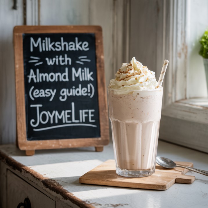 Milkshake with Almond Milk (Easy Guide!)