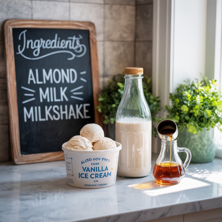Milkshake with Almond Milk (Easy Guide!)