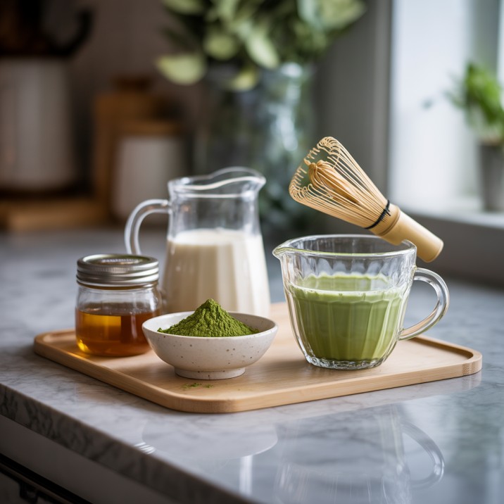 How to Make Iced Matcha Latte