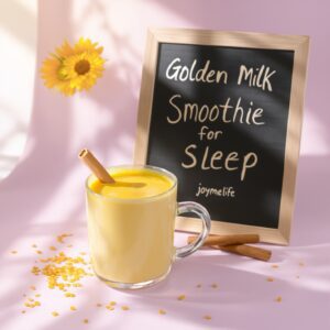 Golden Milk Smoothie for Sleep