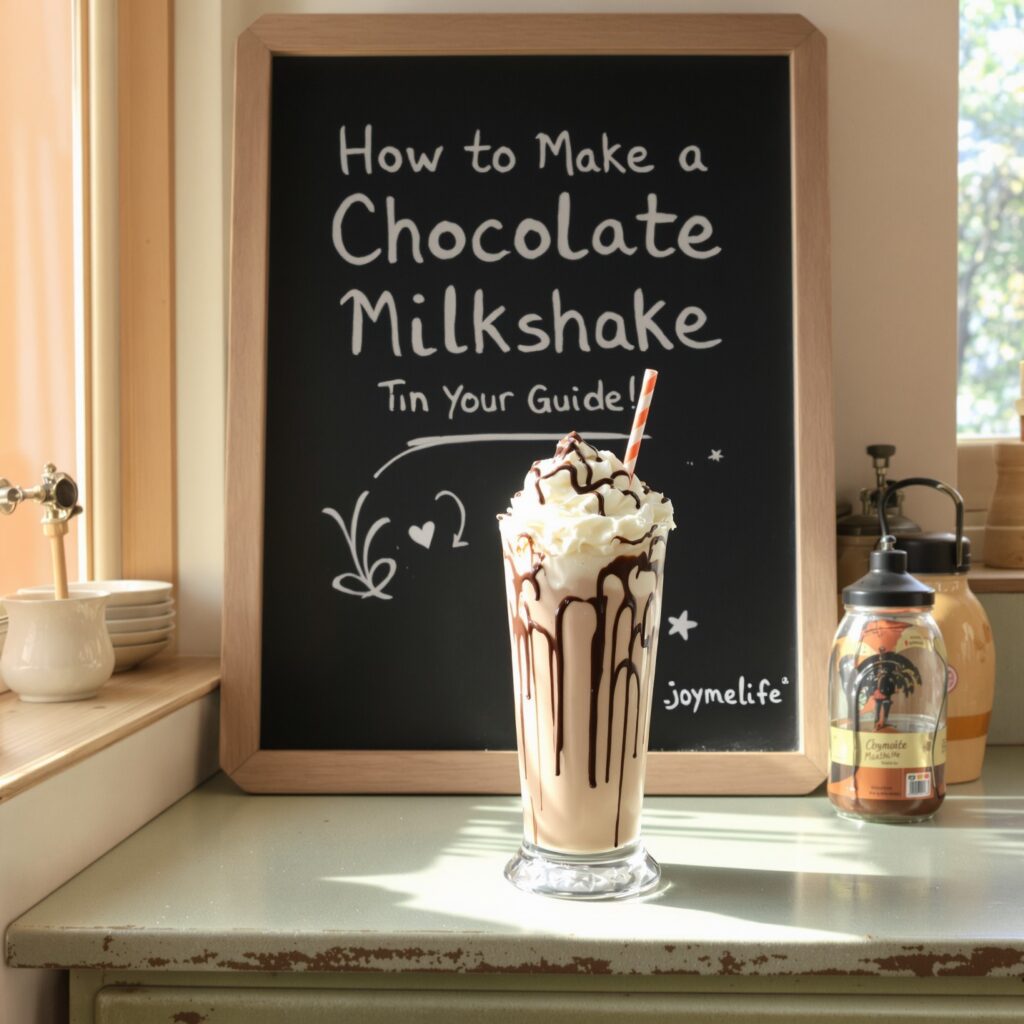 How to Make a Chocolate Milkshake: Your Guide!