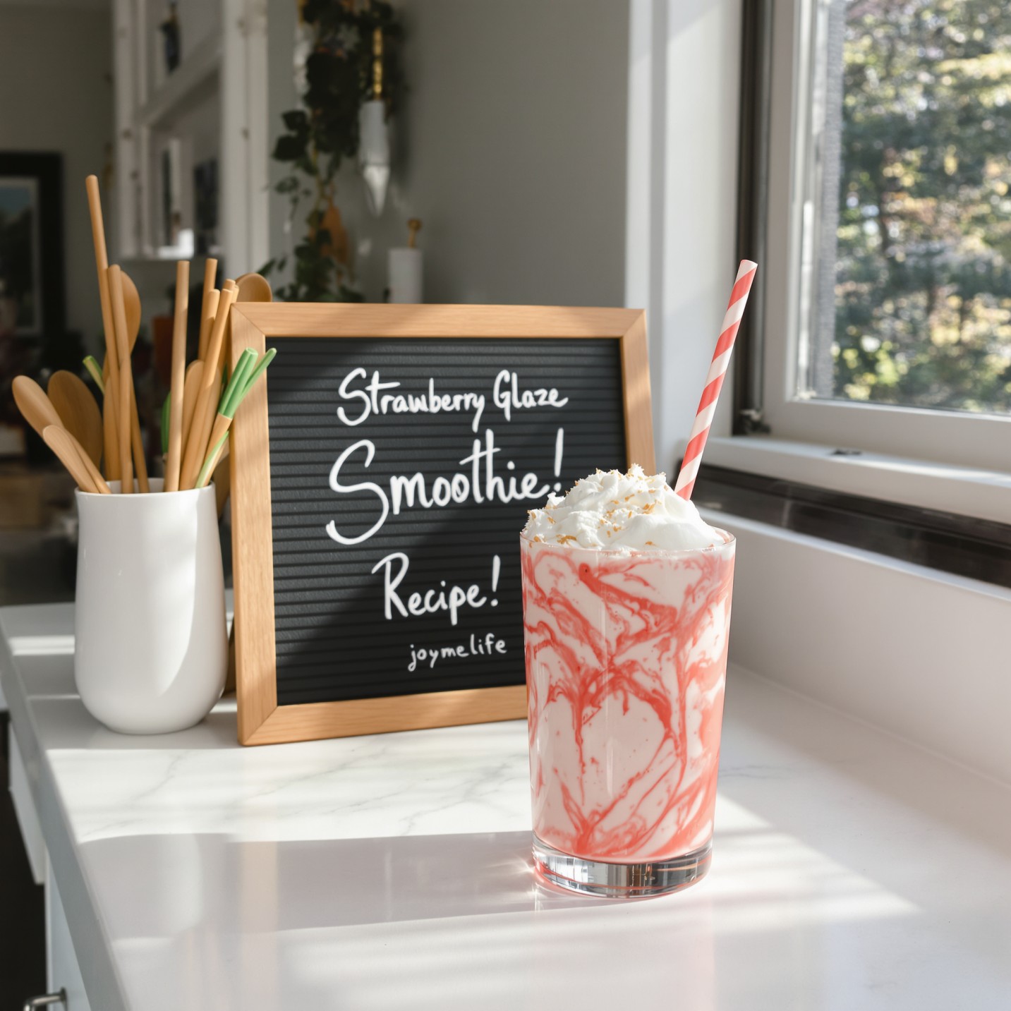 Strawberry Glaze Smoothie Recipe