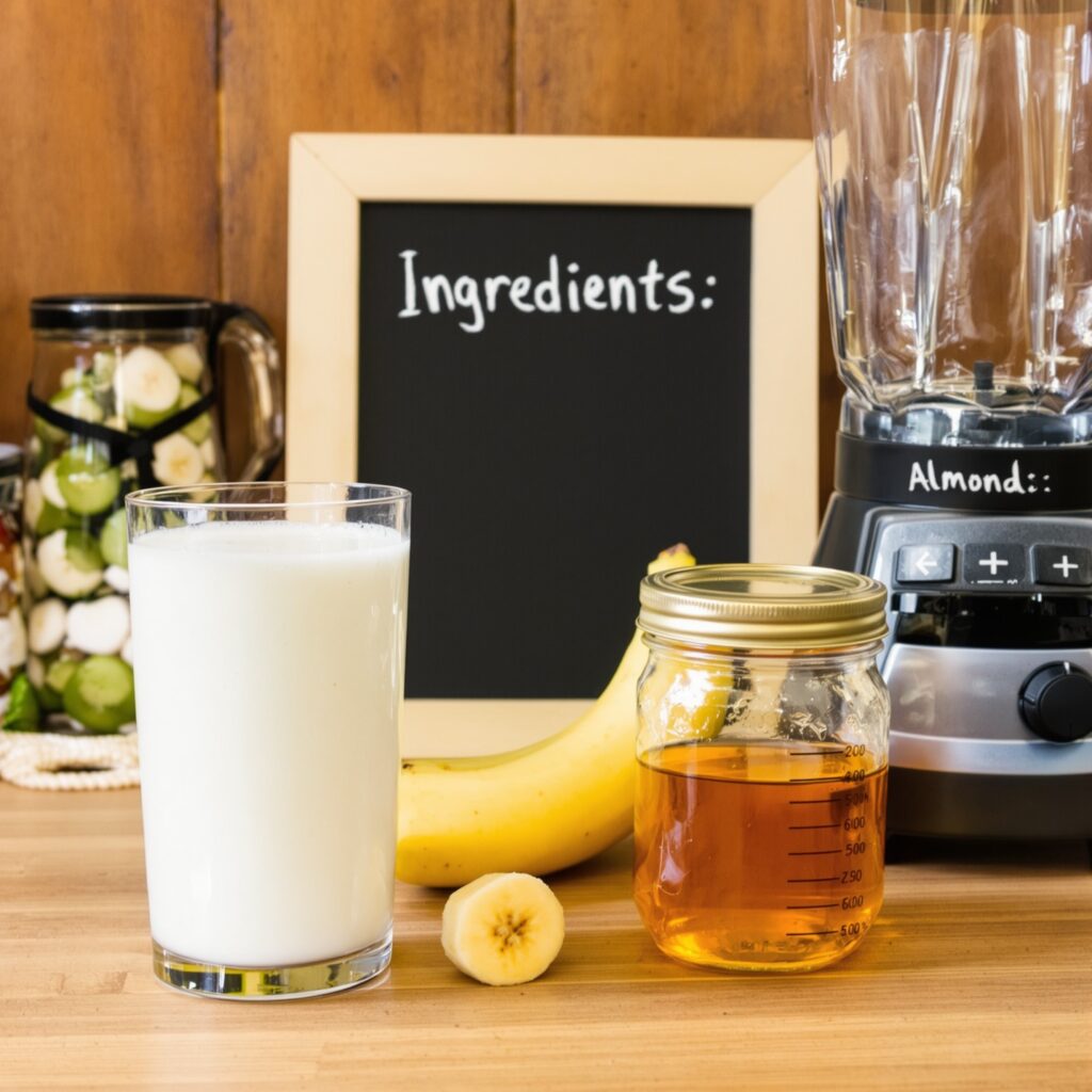 Golden Milk Smoothie for Sleep