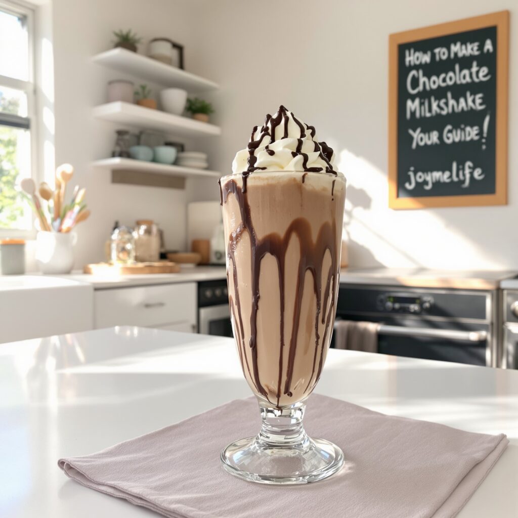 How to Make a Chocolate Milkshake: Your Guide!