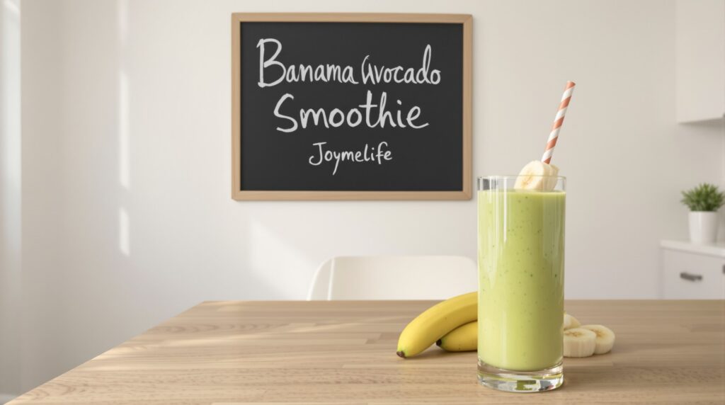 banana avocado smoothie