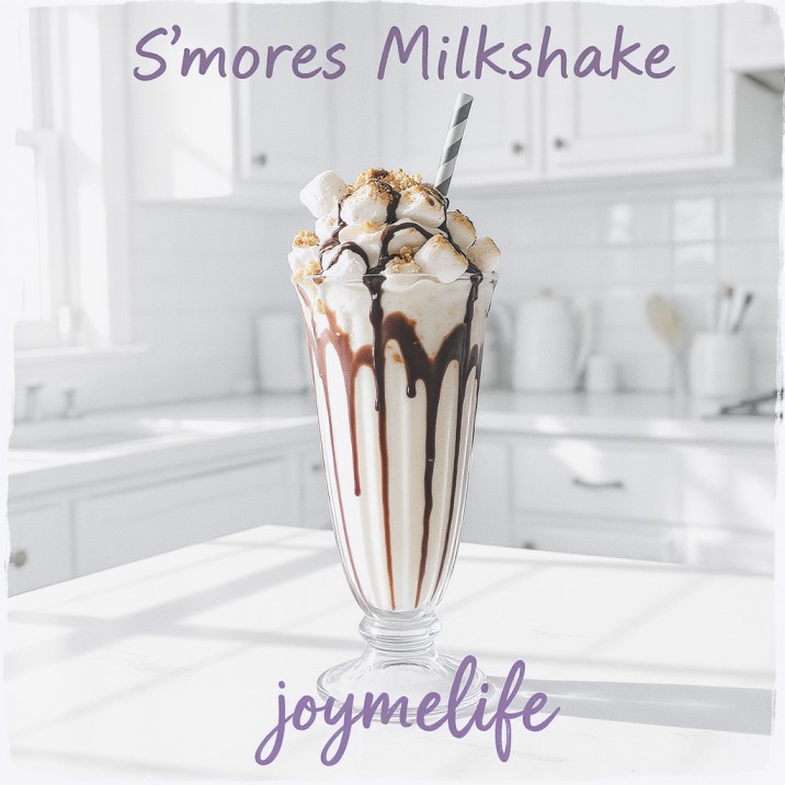 s'mores milkshake recipe