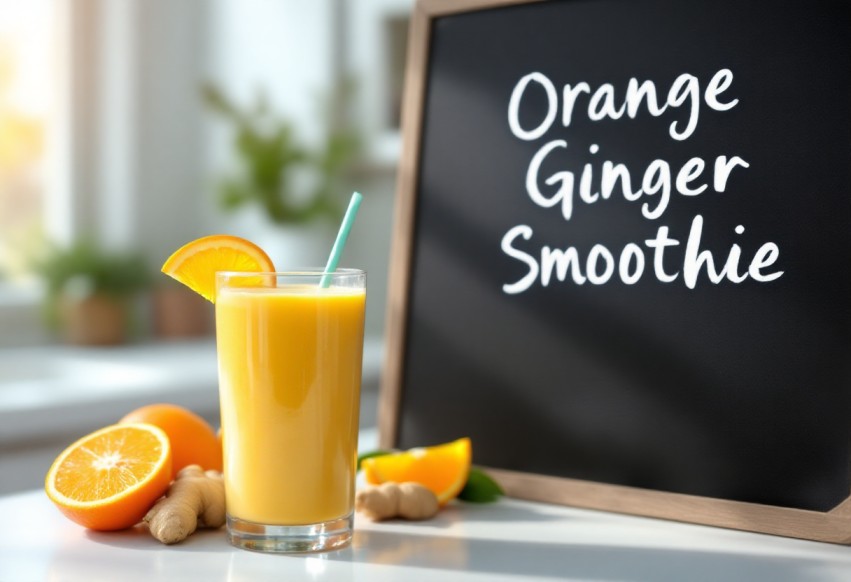 Orange Ginger Smoothie recipe