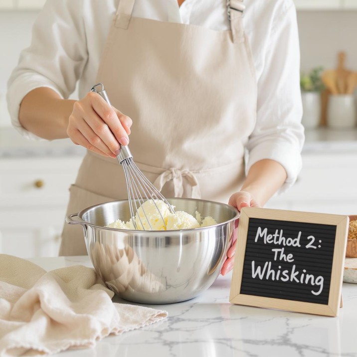 Method 2: The Whisking Wizardry (Bowl & Hand Whisk)