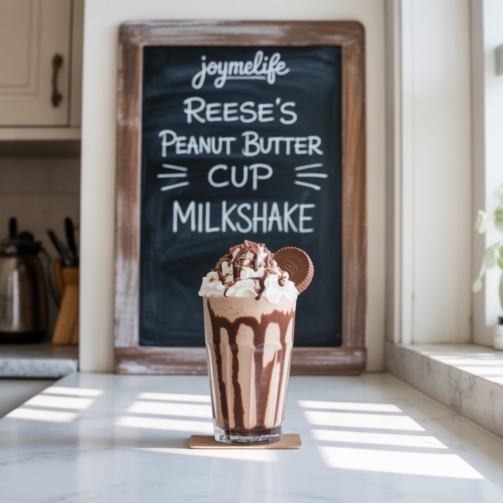 Reese's Peanut Butter Cup Milkshake