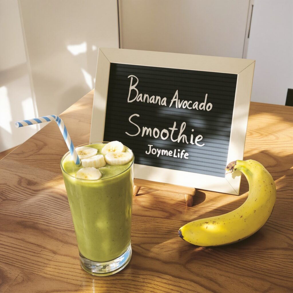 banana avocado smoothie