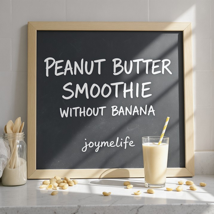 Peanut Butter Smoothie Without Banana