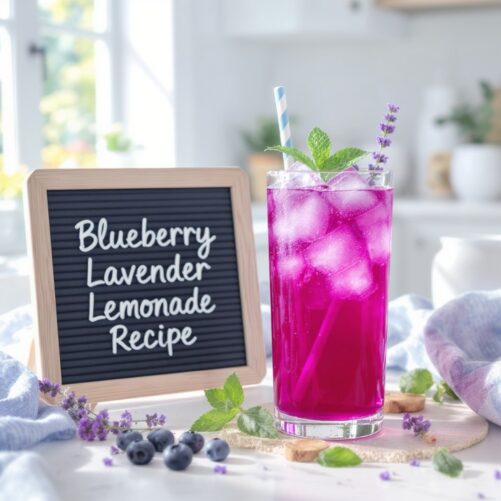 Blueberry Lavender Lemonade Recipe