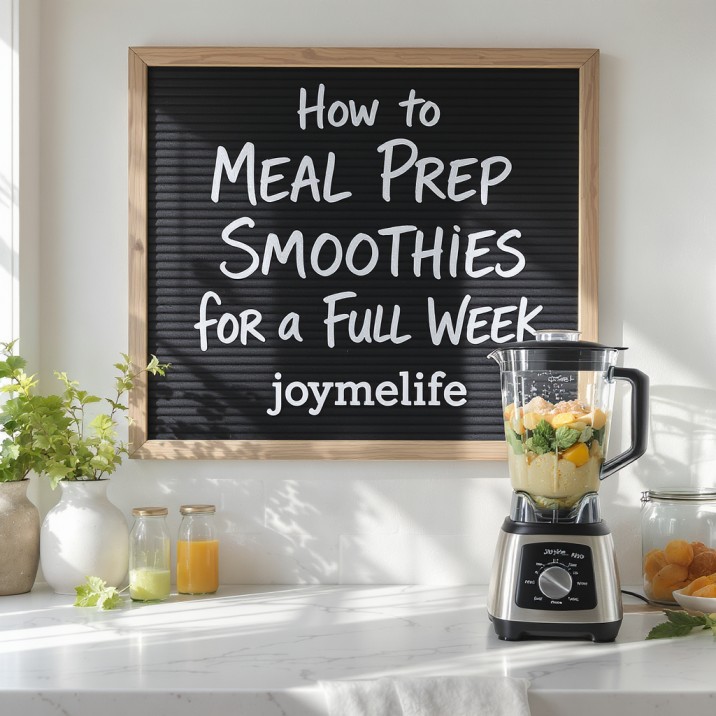 How to Meal Prep Smoothies for a Full Week: The Ultimate Guide to Reclaiming Your Mornings