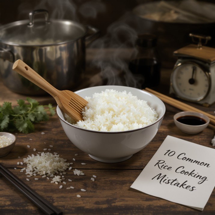 10 Common Rice Cooking Mistakes