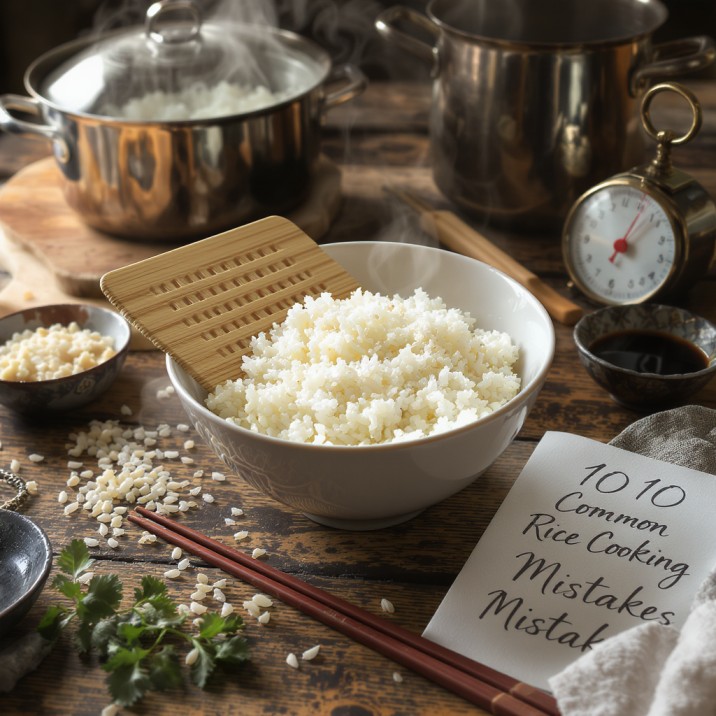 10 Common Rice Cooking Mistakes