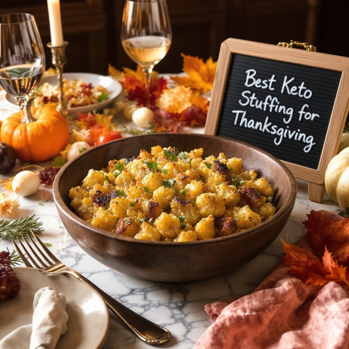 Best Keto Stuffing for Thanksgiving