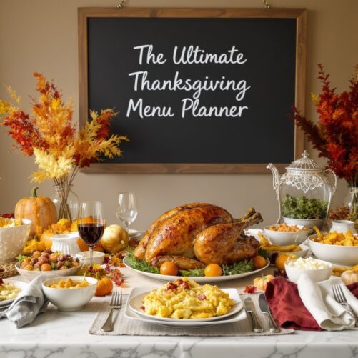 The Ultimate Thanksgiving Menu Planner (Your Stress-Free Guide)